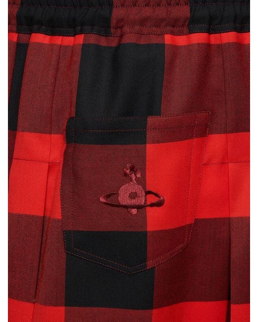 Kilt en laine à carreaux Vivienne Westwood pour homme en coloris Red