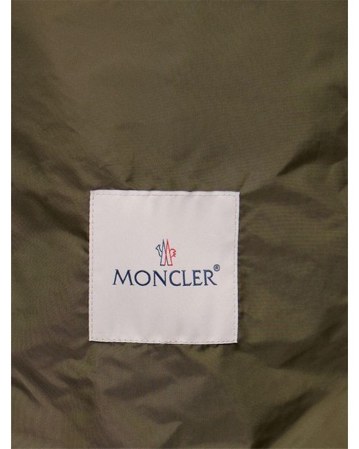 Moncler Green Joly Hooded Nylon Jacket for men