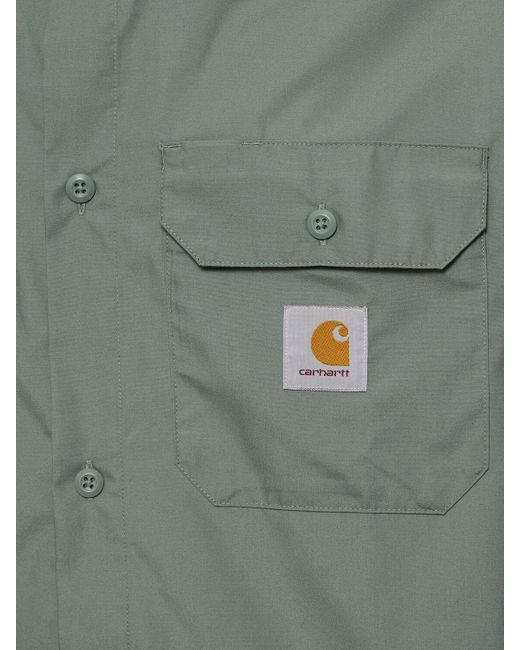 Carhartt Green Craft Long Sleeve Shirt for men