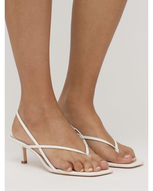 studio amelia white sandals