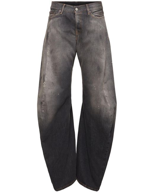 Acne Trafalgar ローライズルーズフィットジーンズ Gray