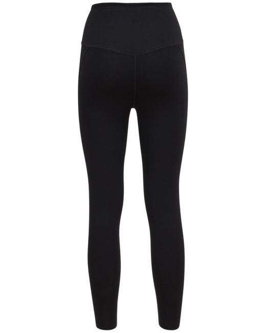 High waist 7/8 compressive leggings di GIRLFRIEND COLLECTIVE in Black