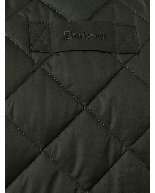 Barbour Green Lowerdale Quilted Cotton Vest for men