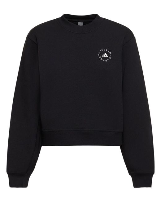 Sweat-shirt sportswear Adidas By Stella McCartney en coloris Black