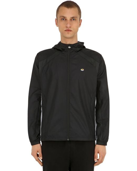 Nike Nylonjacke "m Nrg Tn Track Jkt Hd" in Black für Herren