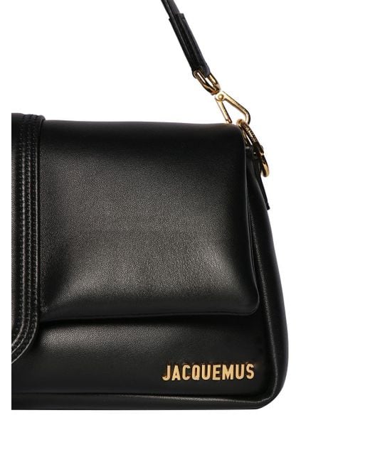 Jacquemus Black Le Bambimou Soft Padded Leather Bag