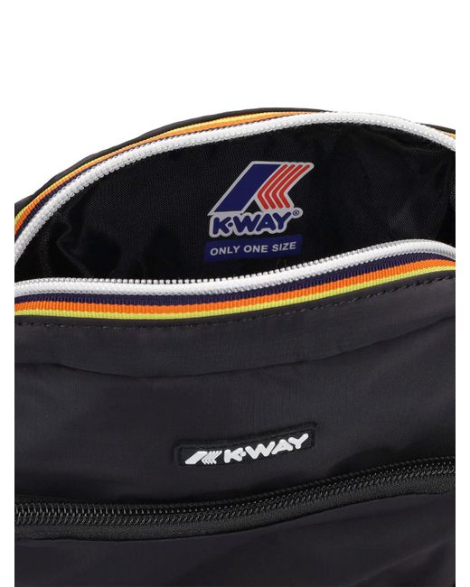 K-Way Black Erloy Crossbody Bag for men