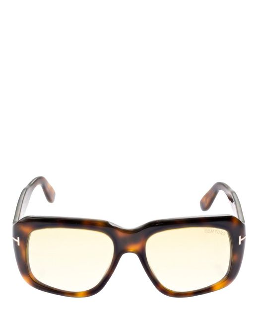 Tom Ford Eckige Sonnenbrille Aus Acetat "bailey" in Brown für Herren