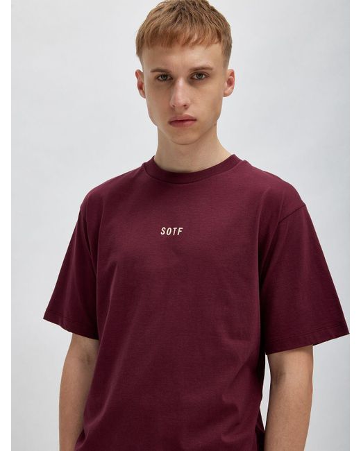 Sotf クラシックロゴtシャツ Red