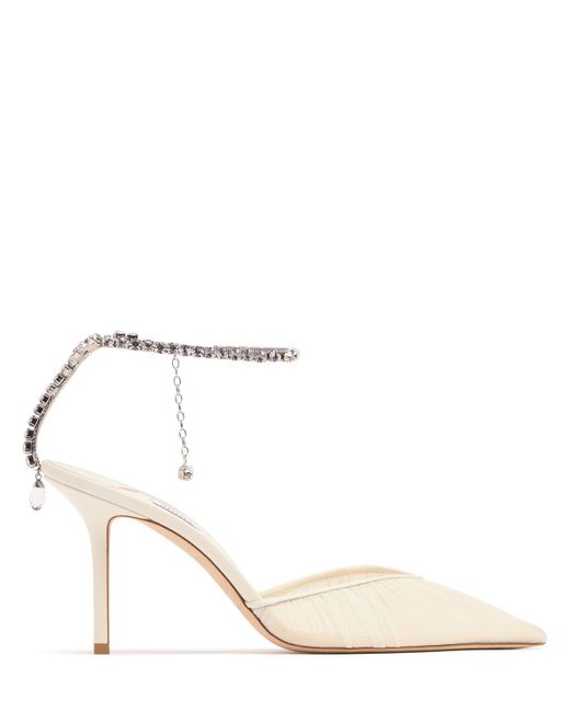 Donna Décolleté Saeda di Jimmy Choo in Natural
