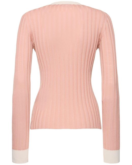 ALPHATAURI Fonelo Long Sleeve Top Pink