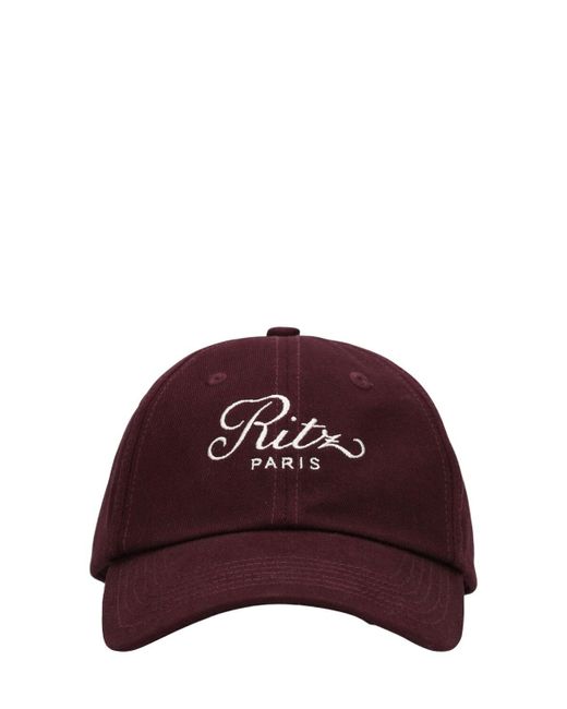 Cappello Ritz In Cotone Con Logo di FRAME in Purple
