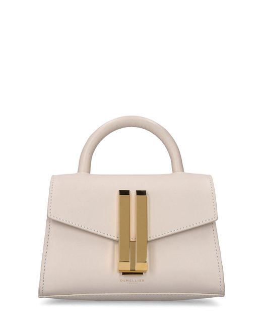 DeMellier London Natural Nano Montreal Smooth Leather Bag
