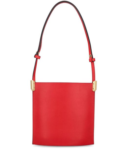 Neous Red Dorado 1.0 Leather Shoulder Bag