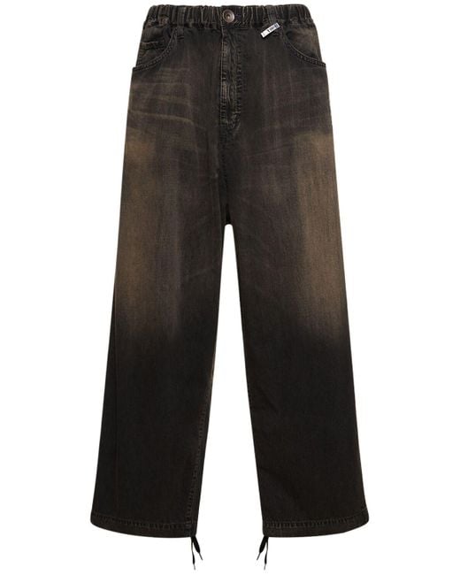 Maison Mihara Yasuhiro Leichte Jeans Aus Denim in Black für Herren