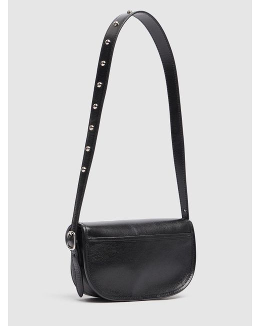 Bally Black Damen Schultertasche Aus Leder „Sw Beckett“