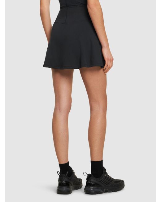 GIRLFRIEND COLLECTIVE Black The High Rise Float Skort