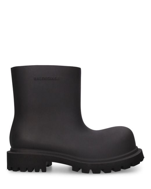 Balenciaga Black 55Mm Steroid Rubber Boots