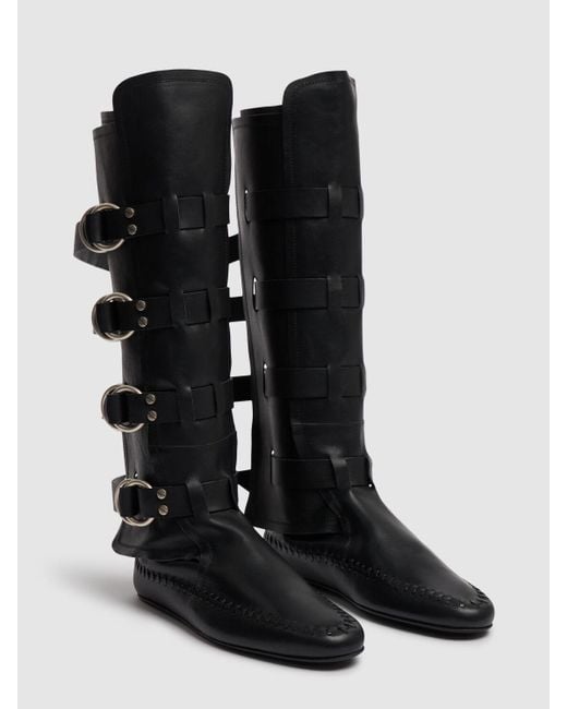 Donna Stivali Siver di Ann Demeulemeester in Black