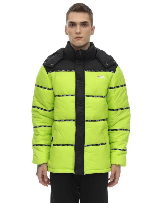 fila green jacket