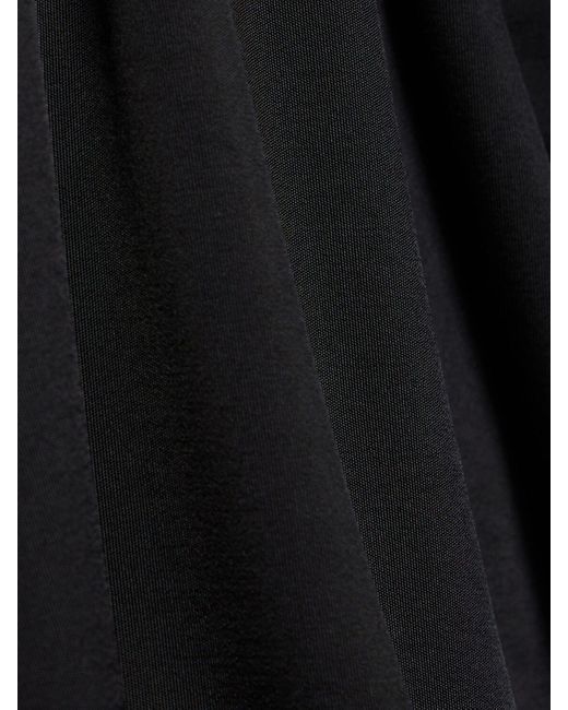 Body in jersy drappeggiato di Alexandre Vauthier in Black