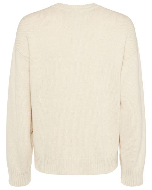 DSquared² Baumwollpullover in Natural für Herren