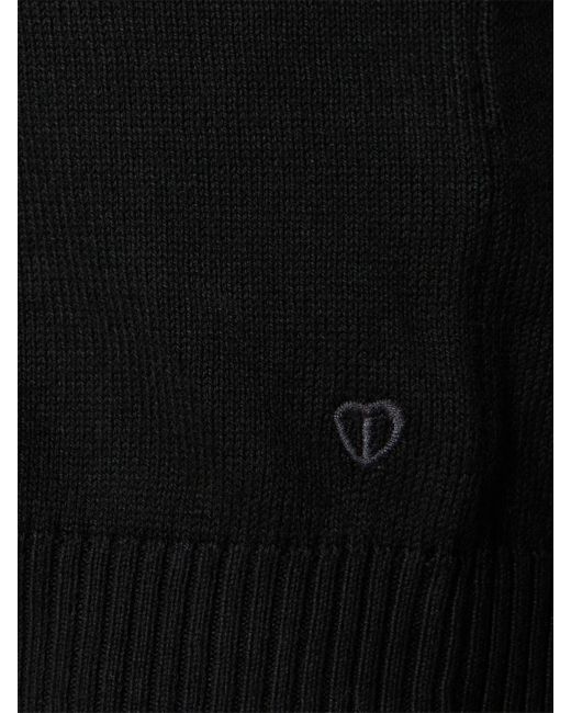 メンズ Seven Gauge 半袖コットンポロシャツ Black