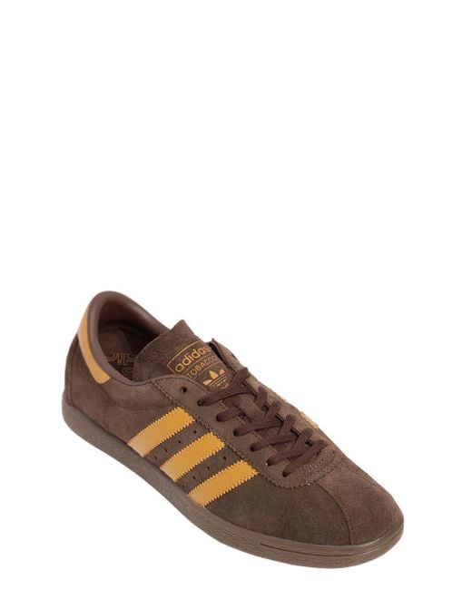 adidas Originals Tobacco Suede & Leather Sneakers in Brown for Men | Lyst