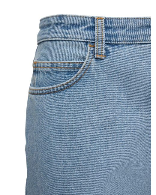 The Row Morton Cotton Denim Jeans in Blue for Men | Lyst