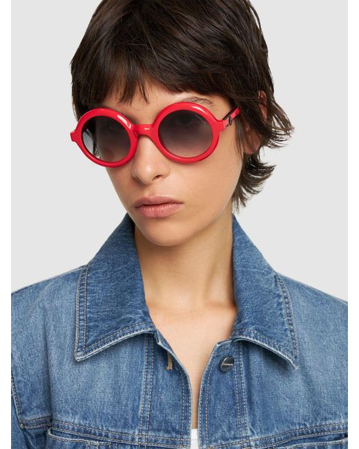 Moncler Red Orbit Sunglasses