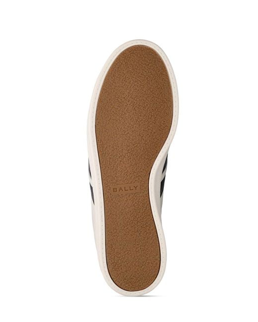 Bally Multicolor Tyger Leather Low Top Sneakers for men