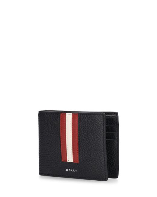 Bally Multicolor Ribbon 6cc Leather Bifold Wallet for men