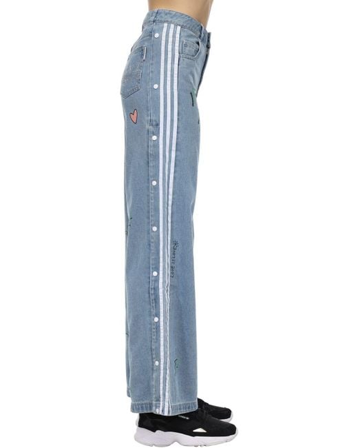 Share 66+ adidas denim track pants super hot in.eteachers