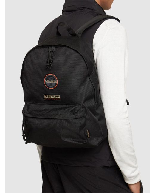 Napapijri Black Voyage 3 Tech Backpack for men