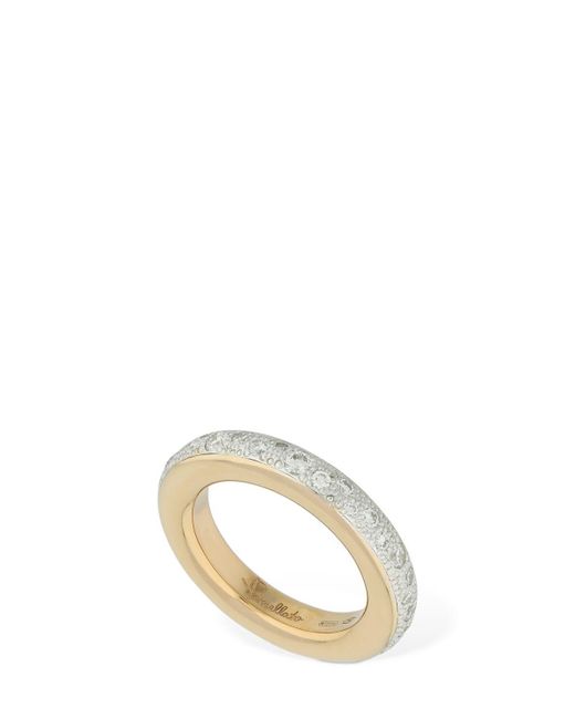 Anillo "iconica" De Oro 18kt Y Diamantes Pomellato de color Metallic