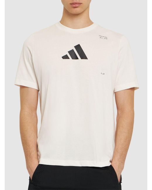 Adidas Originals Natural Logo Short Sleeve T-shirt for men