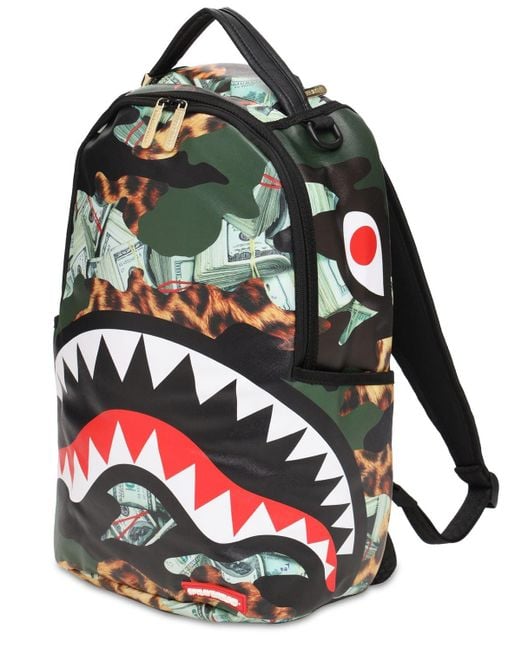 Sprayground Multicolor Hero Shark Backpack for men