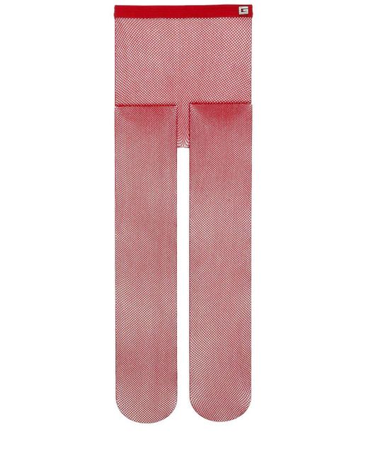 Gucci gg Embellished Tights in Pink Lyst