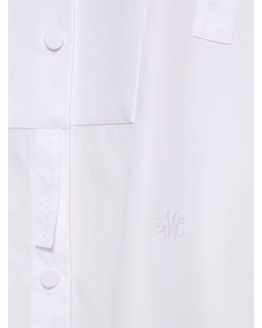 Stella McCartney White Cotton Poplin Shirt