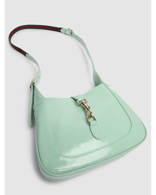 Gucci Green Small Jackie Leather Shoulder Bag