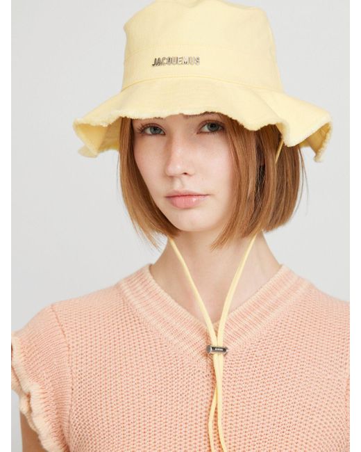 Jacquemus Le Bob Artichaut バケットハット White