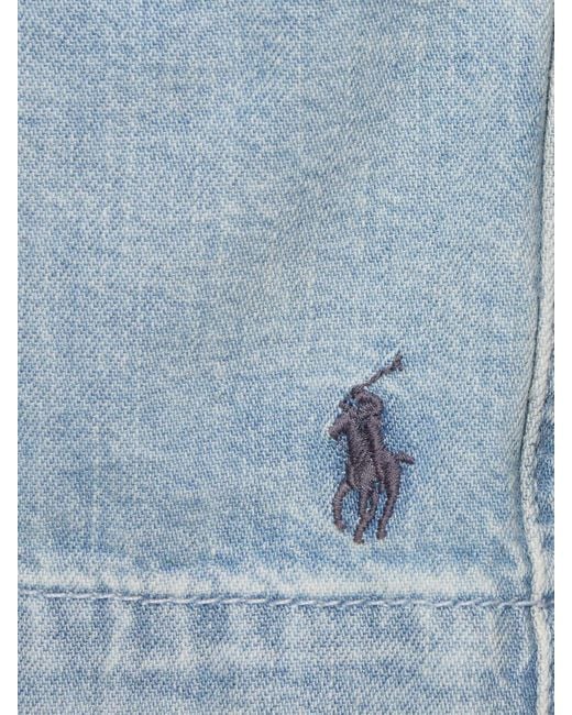 Shorts in denim di Polo Ralph Lauren in Blue da Uomo