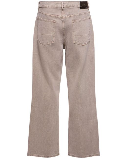 Our Legacy Natural 25.5cm Third Cut Cotton Twill Jeans for men