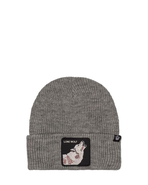 Goorin Bros Gray Singled Out Knit Beanie for men