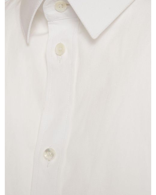 Fodera in popeline di cotone di Dolce & Gabbana in White da Uomo