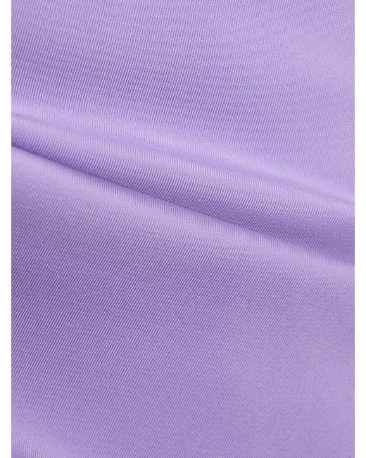 GIRLFRIEND COLLECTIVE ハイウエストスコート Purple