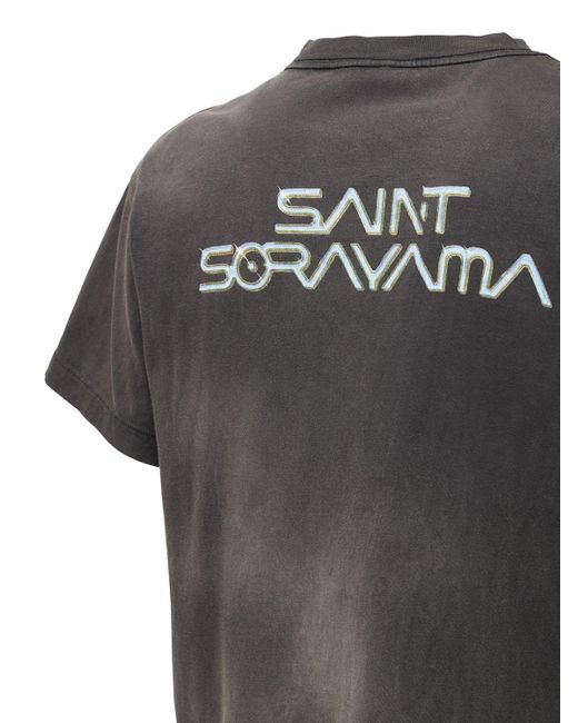 Saint Michael Sorayama X T-shirt in Black for Men | Lyst