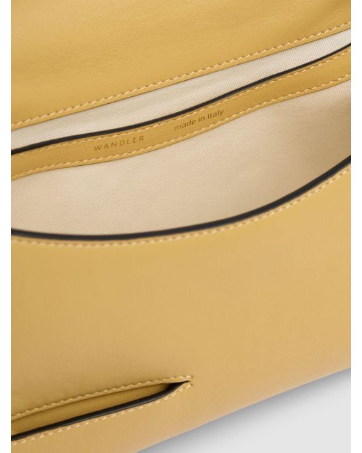 Wandler Metallic Oscar Leather Shoulder Bag