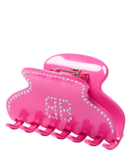 Balenciaga Pink Holli Bb Acetate Blend Hair Grip