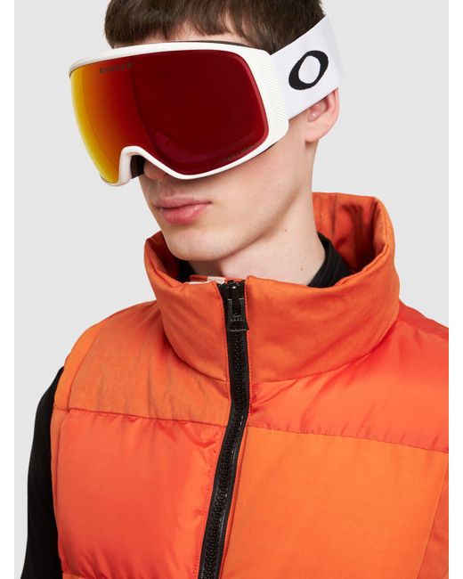 Oakley Orange Flight Tracker L goggles for men